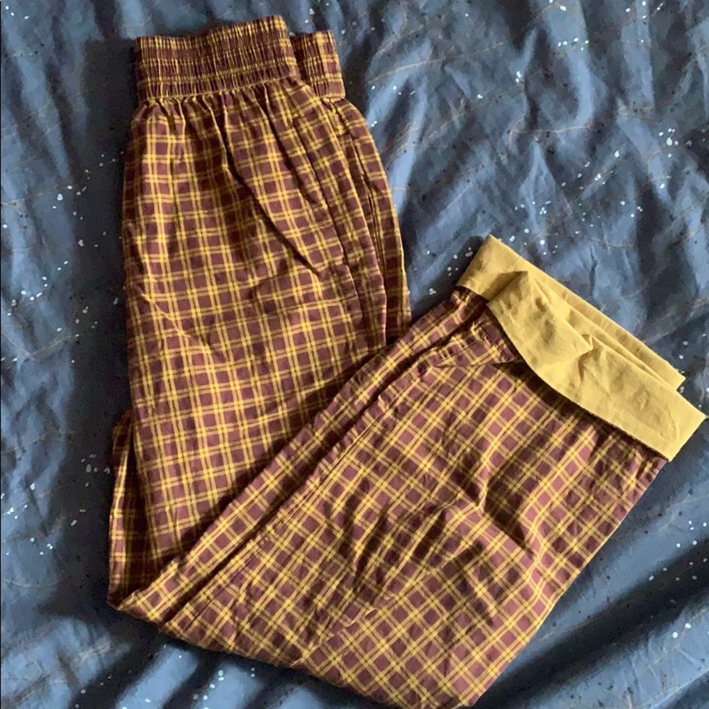 Checkered pants